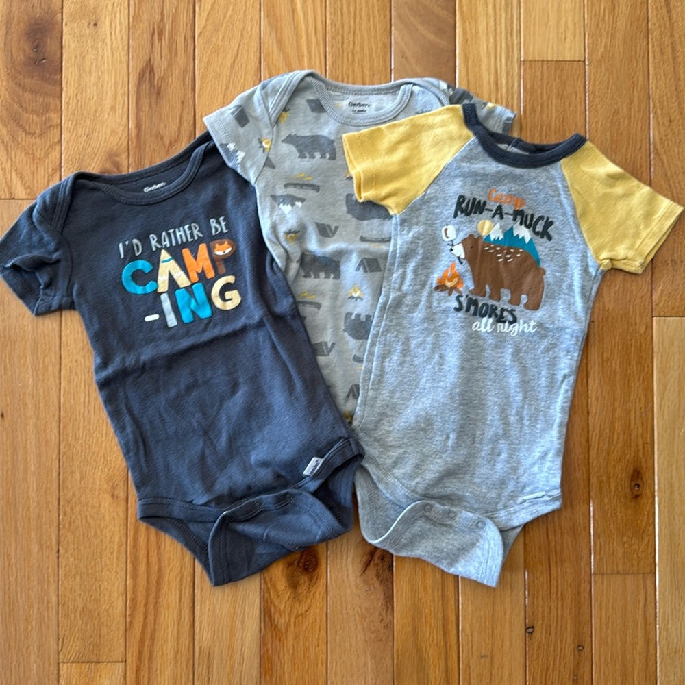 3 Camping Onesies